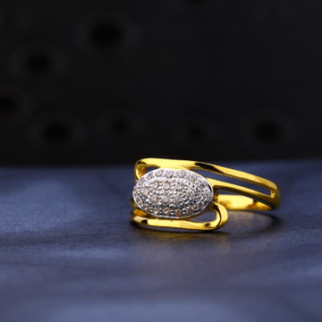 916 Gold Ladies Gorgeous Ring LR1271