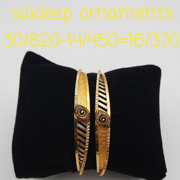 22kt copper kada design  lightweight by Saideep Jewels