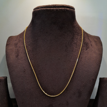Gold Classic ladies chain by Rangila Jewellers