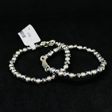 silver beads baccha najariya bracelet 