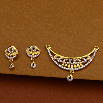 22ct Exclusive Gold Mangalsutra Pendant MP146