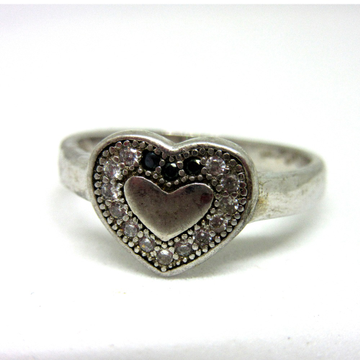 925 silver heart shape ring sr925-98 by 