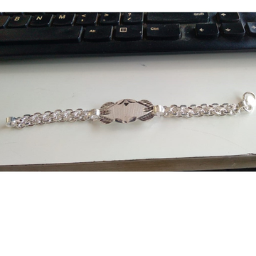 Silver daily wear / casual gents bracelet by 