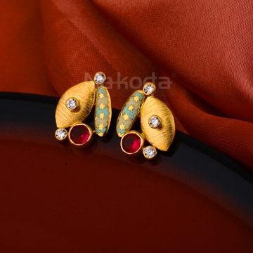 916 Gold Ladies Exclusive Hallmark Antique Earring...