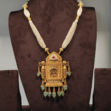 22kt 916 Antiques Pendant by Rangila Jewellers