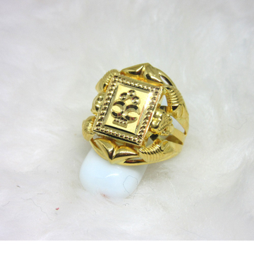 1 GRAM GOLD PLATING RAJWADI NAZRANA RING FOR MEN DESIGN A-239 – Radhe  Imitation