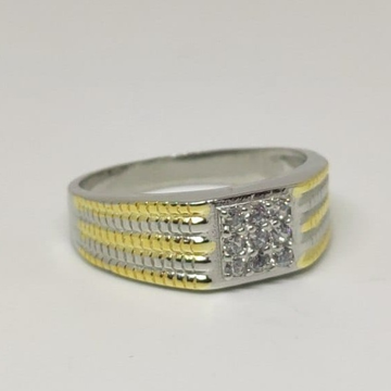 92.5 silver fancy gents Ring RH-GR408