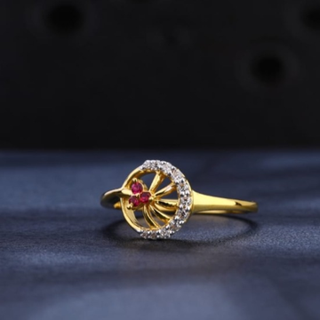 22 carat gold antique ladies rings RH-LR515