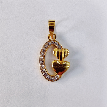 18k gold heart shape diamond collection pendant by 