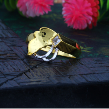 916 Gold Ladies Solitaire Diamond Ring JJLR-005