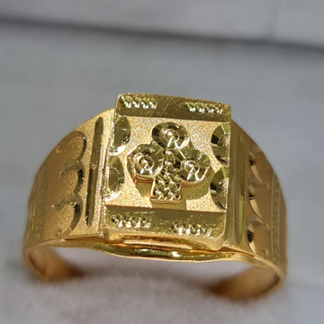 916 HALLMARK GOLD RING by Sangam Jewellers