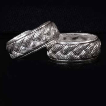 Silver Fancy Design Toe Rings by P.P. Jewellers