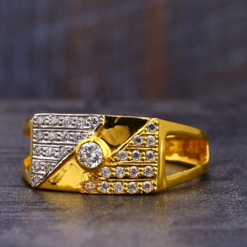 22 carat gold stylish gentlemen's rings RH-GR916