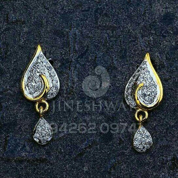 18kt Gold Rodium Cz Fancy Ladies Tops ATG -0291