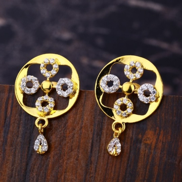 22 carat gold ladies earrings RH-LE917