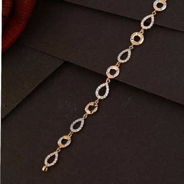 18k gold rose Handmade Design Bracelet by 