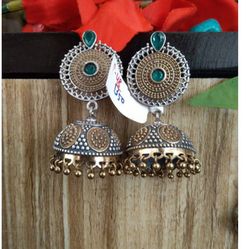 silver designer earrings