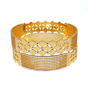 One Gram Gold Forming Designer Bangles MGA - BGE04...