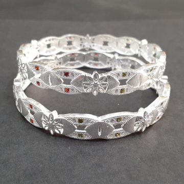 Beautiful 925 micro Silver Bangles by 