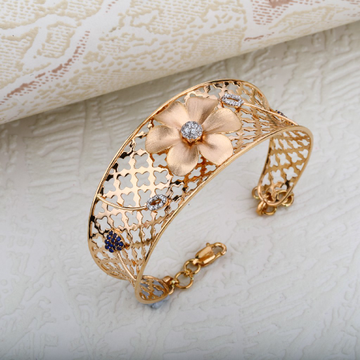 Rose Gold Ladies Kada-RLKB01