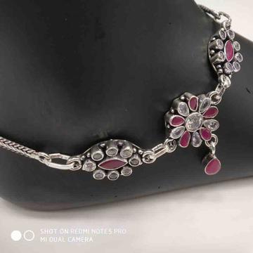 cut stone Payal by Veer Jewels