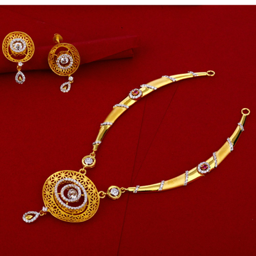 22CT Gold Exclusive Ladies Necklace Set LN239
