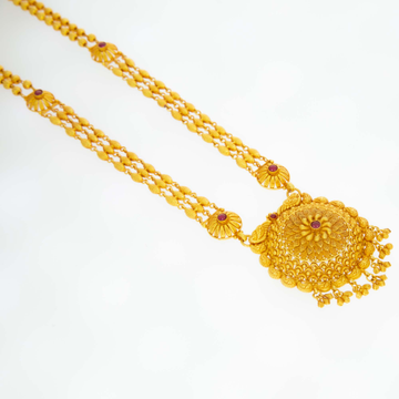 Traditional 22kt gold bridal necklace