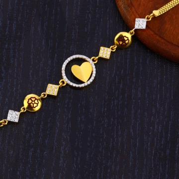 22 carat gold ladies bracelet RH-LB905