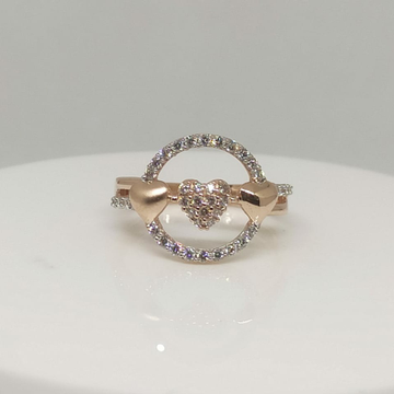 18Kt Rose Gold Ring by 