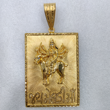 916 Gold Fancy Meladi Maa Pendant