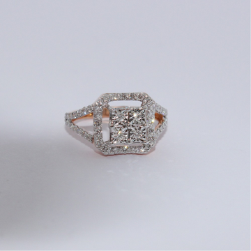 18K gold diamond ring agj-gr-306