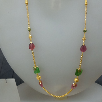 22 ct colorful fancy mala by Celebrity Jewels