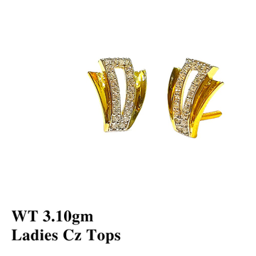 22K Ladies Cz Tops by 