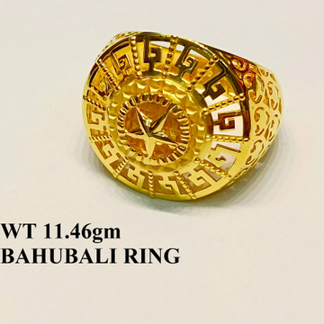 22K Bahubali Star Ring by 