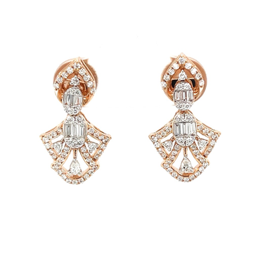 Amazing Hanging Drop Diamond Earring for Women