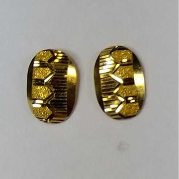 916 Gold Fancy Earrings Akm-er-156 by 