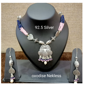 925 Starling Silver Oxodise Necklace -0002