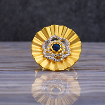 916 Gold Exclusive Cz Ring LLR133