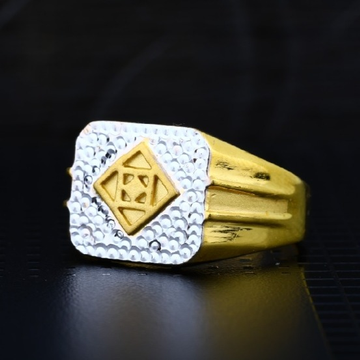22 carat gold antique gents rings RH-GR663
