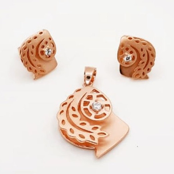 92.5 rose gold pendant tops   by 