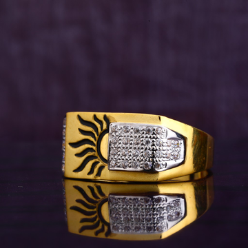 916 Gold Designer Men's Gold Ring MGR132