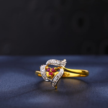 916 Gold Ladies Gorgeous Ring LR1006