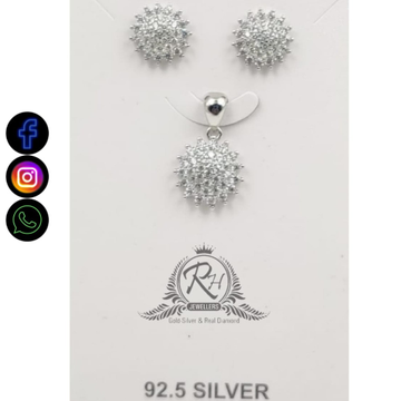 92.5 silver traditional pendants earrings RH-PE618