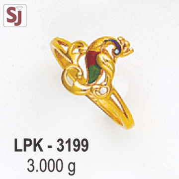 Peacock Ladies Ring Plain LPK-3199