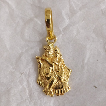 916 Gold Fancy Radha-krishnan Pendant