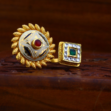 916 Gold Ring For Ladies LAR55