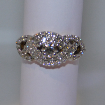 18K gold diamond ring agj-lr-265