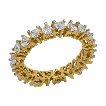 Gold Diamond Classic Ring MDR171