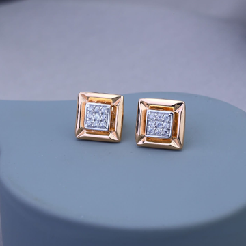 New Unique Design Rose Gold Earrings