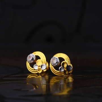22 carat gold ladies earrings RH-LE729